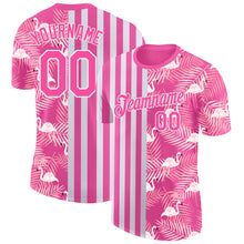 Загрузить изображение в средство просмотра галереи, Custom 3D Pattern Design Tropical Famingo Performance T-Shirt