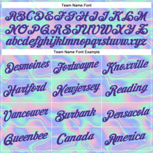 Загрузить изображение в средство просмотра галереи, Custom 3D Pattern Design Abstract Trendy Holographic Vaporwave Style Performance T-Shirt