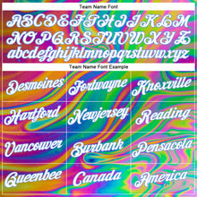 Загрузить изображение в средство просмотра галереи, Custom 3D Pattern Design Abstract Colorful Psychedelic Fluid Art Performance T-Shirt