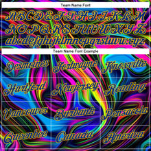 Загрузить изображение в средство просмотра галереи, Custom 3D Pattern Design Abstract Colorful Psychedelic Fluid Art Performance T-Shirt