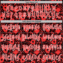 Загрузить изображение в средство просмотра галереи, Custom Black Red-White 3D Halloween Horror Night Trick Treat Party Costume Ideas Sports Pullover Sweatshirt Hoodie