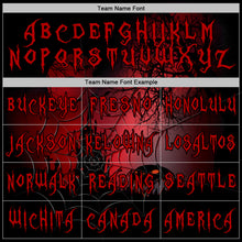 Загрузить изображение в средство просмотра галереи, Custom Black Red 3D Halloween Spider Net Spooky Party Costume Ideas Sports Pullover Sweatshirt Hoodie