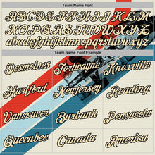Загрузить изображение в средство просмотра галереи, Custom Cream Red Blue-Black 3D Pattern Design Formula Auto Car Racing Motorsport Sports Pullover Sweatshirt Hoodie