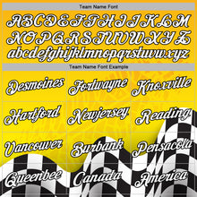 Load image into Gallery viewer, Custom Yellow White-Black 3D Pattern Design Formula Auto Car Racing Motorsport Sports Pullover Sweatshirt Hoodie