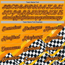Загрузить изображение в средство просмотра галереи, Custom Orange Bay Orange Black-White 3D Pattern Design Formula Auto Car Racing Motorsport Sports Pullover Sweatshirt Hoodie