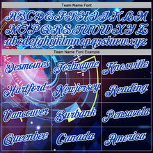 Загрузить изображение в средство просмотра галереи, Custom Black Thunder Blue-White 3D Pattern Design Formula Auto Car Racing Motorsport Sports Pullover Sweatshirt Hoodie