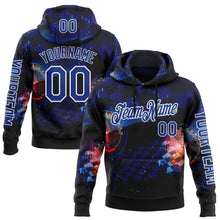 Загрузить изображение в средство просмотра галереи, Custom Black Royal-White 3D Pattern Design Formula Auto Car Racing Motorsport Sports Pullover Sweatshirt Hoodie