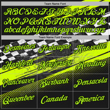Загрузить изображение в средство просмотра галереи, Custom Black Neon Green-White 3D Pattern Design Formula Auto Car Racing Motorsport Sports Pullover Sweatshirt Hoodie