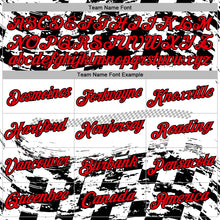 Laden Sie das Bild in den Galerie-Viewer, Custom White Fire Red-Black 3D Pattern Design Formula Auto Car Racing Motorsport Sports Pullover Sweatshirt Hoodie