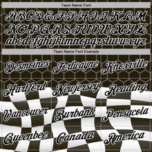 Загрузить изображение в средство просмотра галереи, Custom Black White 3D Pattern Design Formula Auto Car Racing Motorsport Sports Pullover Sweatshirt Hoodie