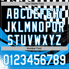 Загрузить изображение в средство просмотра галереи, Custom Black White-Blue 3D Pattern Design Formula Auto Car Racing Motorsport Sports Pullover Sweatshirt Hoodie