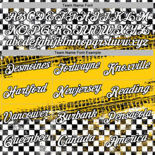 Laden Sie das Bild in den Galerie-Viewer, Custom Black White-Yellow 3D Pattern Design Formula Auto Car Racing Motorsport Sports Pullover Sweatshirt Hoodie