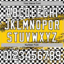 Laden Sie das Bild in den Galerie-Viewer, Custom Black White-Yellow 3D Pattern Design Formula Auto Car Racing Motorsport Sports Pullover Sweatshirt Hoodie