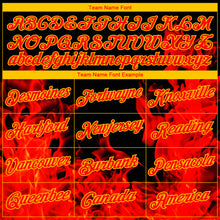 Charger l'image dans la galerie, Custom Stitched Black Red-Yellow 3D Pattern Design Flame Sports Pullover Sweatshirt Hoodie