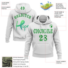 Laden Sie das Bild in den Galerie-Viewer, Custom White Grass Green 3D Liver Cancer World Cancer Day Ribbon Support Sports Pullover Sweatshirt Hoodie