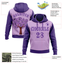 Laden Sie das Bild in den Galerie-Viewer, Custom Light Purple Purple 3D Testicular Cancer World Cancer Day Ribbon Support Sports Pullover Sweatshirt Hoodie