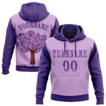 Laden Sie das Bild in den Galerie-Viewer, Custom Light Purple Purple 3D Testicular Cancer World Cancer Day Ribbon Support Sports Pullover Sweatshirt Hoodie