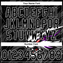 Load image into Gallery viewer, Custom Stitched Black Gray-White 3D Pattern Design Animal Wolf Sports Pullover Sweatshirt Hoodie