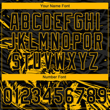 Load image into Gallery viewer, Custom Stitched Black Gold-Gray 3D Pattern Design Animal Tiger Sports Pullover Sweatshirt Hoodie