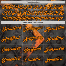 Загрузить изображение в средство просмотра галереи, Custom Gray Bay Orange-Black 3D Pattern Design Ethnic Tribal Sportswear Pullover Sweatshirt Hoodie