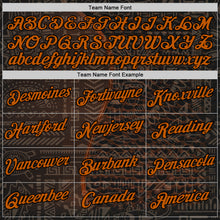 Загрузить изображение в средство просмотра галереи, Custom Black Texas Orange 3D Pattern Design Ethnic Tribal Sportswear Pullover Sweatshirt Hoodie