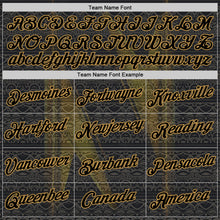 Загрузить изображение в средство просмотра галереи, Custom Black Old Gold 3D Pattern Design Ethnic Tribal Sportswear Pullover Sweatshirt Hoodie
