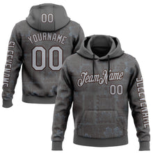Загрузить изображение в средство просмотра галереи, Custom Gray Brown 3D Pattern Design Ethnic Tribal Sportswear Pullover Sweatshirt Hoodie