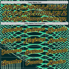 Charger l'image dans la galerie, Custom Stitched Green Navy-Gold 3D Pattern Design Crocodile Skin Print Sportswear Pullover Sweatshirt Hoodie