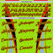 Загрузить изображение в средство просмотра галереи, Custom Stitched Neon Green Brown Red Black-Yellow 3D Pattern Design Snake Skin Print Sportswear Pullover Sweatshirt Hoodie