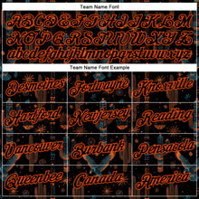 Загрузить изображение в средство просмотра галереи, Custom Black Orange 3D Pattern Design Western Cowboy Tribal Ethnic Sports Pullover Sweatshirt Hoodie