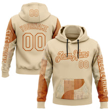 Загрузить изображение в средство просмотра галереи, Custom City Cream Orange 3D Pattern Design Western Cowboy Tribal Ethnic Sports Pullover Sweatshirt Hoodie