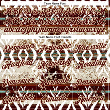 Laden Sie das Bild in den Galerie-Viewer, Custom Crimson City Cream 3D Pattern Design Western Cowboy Tribal Ethnic Sports Pullover Sweatshirt Hoodie