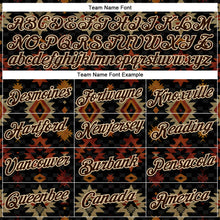Laden Sie das Bild in den Galerie-Viewer, Custom Black Brown-City Cream 3D Pattern Design Western Cowboy Tribal Ethnic Sports Pullover Sweatshirt Hoodie