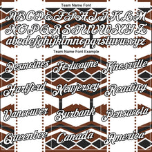 Загрузить изображение в средство просмотра галереи, Custom White Brown-Black 3D Pattern Design Western Cowboy Tribal Ethnic Sports Pullover Sweatshirt Hoodie