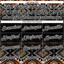 Laden Sie das Bild in den Galerie-Viewer, Custom Black White 3D Pattern Design Western Cowboy Tribal Ethnic Sports Pullover Sweatshirt Hoodie