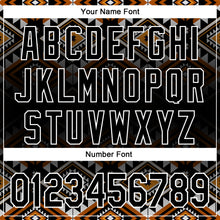Laden Sie das Bild in den Galerie-Viewer, Custom Black White 3D Pattern Design Western Cowboy Tribal Ethnic Sports Pullover Sweatshirt Hoodie