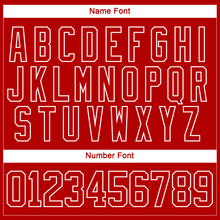 Загрузить изображение в средство просмотра галереи, Custom Red Royal-White 3D Splash Hockey Lace Neck Jersey