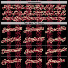 Load image into Gallery viewer, Custom Stitched Black Crimson-Cream 3D Pattern Design Abstract Shape Sports Pullover Sweatshirt Hoodie