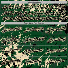 Load image into Gallery viewer, Custom Stitched Green Black-Cream 3D Pattern Design Splash Sports Pullover Sweatshirt Hoodie