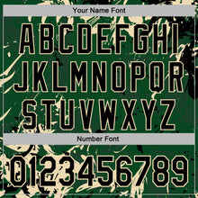 Load image into Gallery viewer, Custom Stitched Green Black-Cream 3D Pattern Design Splash Sports Pullover Sweatshirt Hoodie