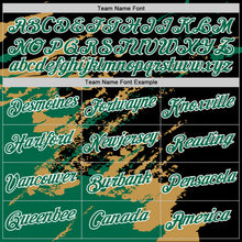 Загрузить изображение в средство просмотра галереи, Custom Stitched Black Kelly Green Old Gold-White 3D Pattern Design Abstract Fragment Art Splash Sports Pullover Sweatshirt Hoodie