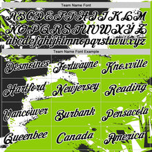 Загрузить изображение в средство просмотра галереи, Custom Stitched Black Neon Green-White 3D Pattern Design Splash Torn Paper Style Sports Pullover Sweatshirt Hoodie