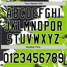 Загрузить изображение в средство просмотра галереи, Custom Stitched Black Neon Green-White 3D Pattern Design Splash Torn Paper Style Sports Pullover Sweatshirt Hoodie