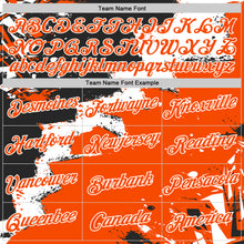 Загрузить изображение в средство просмотра галереи, Custom Stitched Black Orange-White 3D Pattern Design Splash Torn Paper Style Sports Pullover Sweatshirt Hoodie