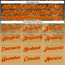 Laden Sie das Bild in den Galerie-Viewer, Custom Stitched Old Gold Red-Yellow 3D Pattern Design Tree Camo Gradient Hunting Sports Pullover Sweatshirt Hoodie