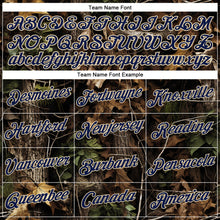 Загрузить изображение в средство просмотра галереи, Custom Stitched Black Navy Old Gold-Cream 3D Pattern Design Tree Camo Hunting Sports Pullover Sweatshirt Hoodie