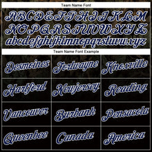 Load image into Gallery viewer, Custom Stitched Black Navy-White 3D Pattern Design Tree Camo Hunting Sports Pullover Sweatshirt Hoodie