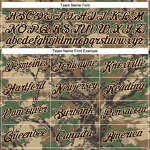 Laden Sie das Bild in den Galerie-Viewer, Custom Stitched Old Gold Brown-Cream 3D Pattern Design Tree Camo Hunting Sports Pullover Sweatshirt Hoodie