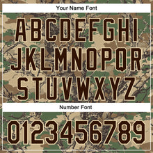 Laden Sie das Bild in den Galerie-Viewer, Custom Stitched Old Gold Brown-Cream 3D Pattern Design Tree Camo Hunting Sports Pullover Sweatshirt Hoodie