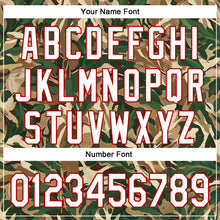 Load image into Gallery viewer, Custom Stitched Cream White-Red 3D Pattern Design Tree Camo Hunting Sports Pullover Sweatshirt Hoodie